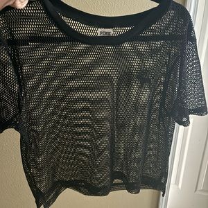 NWOT Pink VS Mesh black